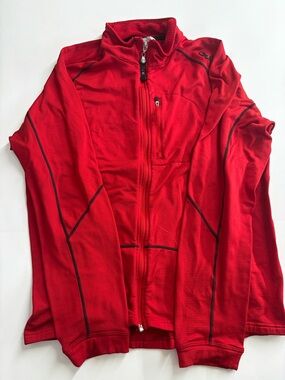 Red Cannondale Full-Zip Athletic Jacket